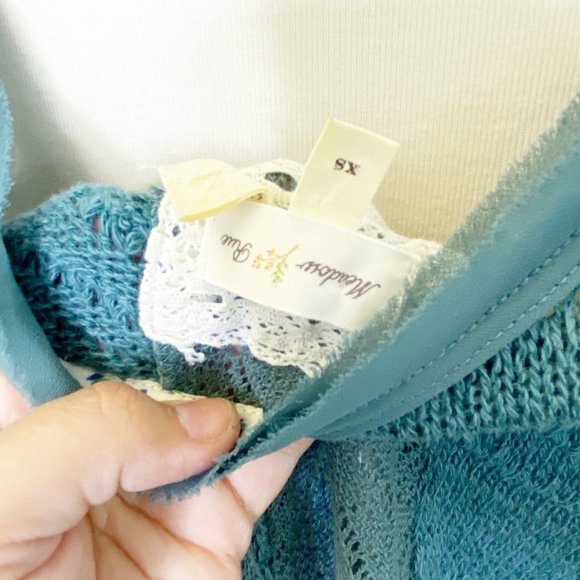 Anthropologie Carrigan Crochet Knit Tank - Picture 10 of 10